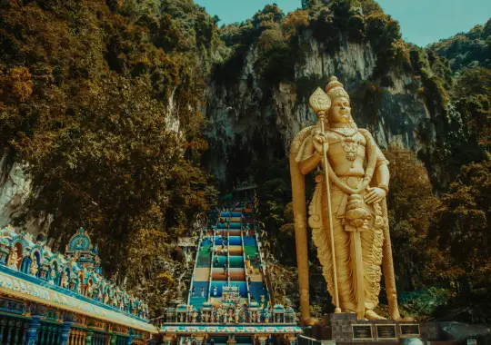 Batu Caves - tempat wisata di kuala lumpur
