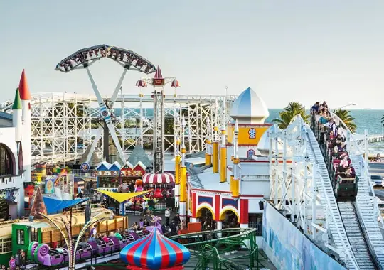 Luna Park Melbourne - tempat wisata di melbourne