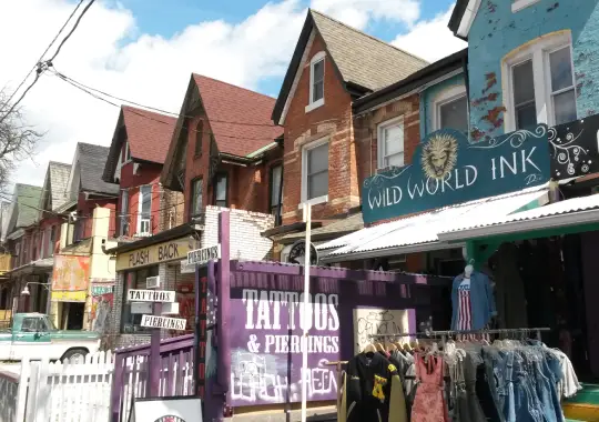 Kensington Market - tempat wisata di toronto kanada