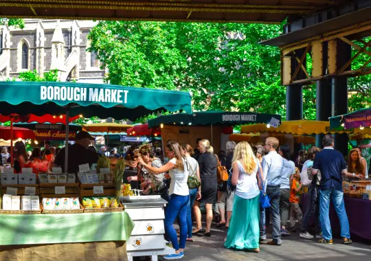 Borough Market - tempat belanja murah di london