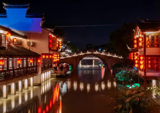 Shantang Street - tempat wisata di suzhou china